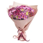 Букет из 11 кустовых хризантем