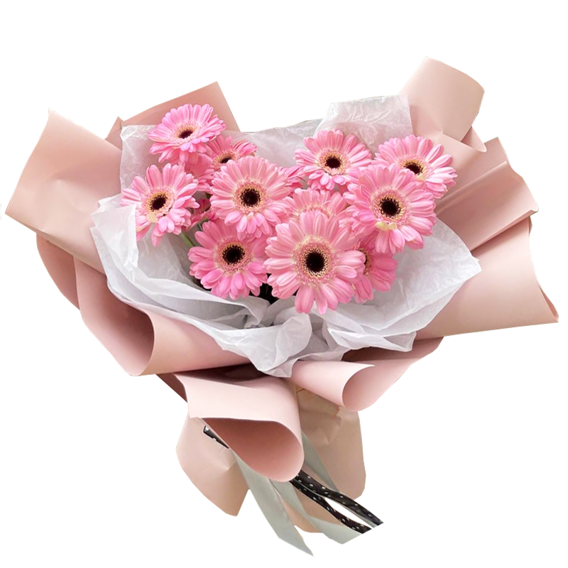 Букет Розовая птичка