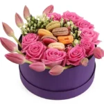 Цветы в коробке Лесси